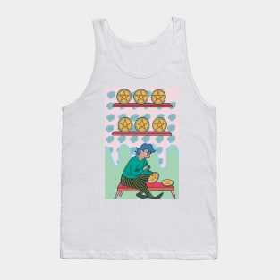 Eight of Pentacles Tank Top